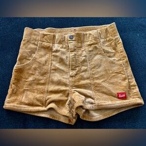 Hammies High Waisted Cord Shorts